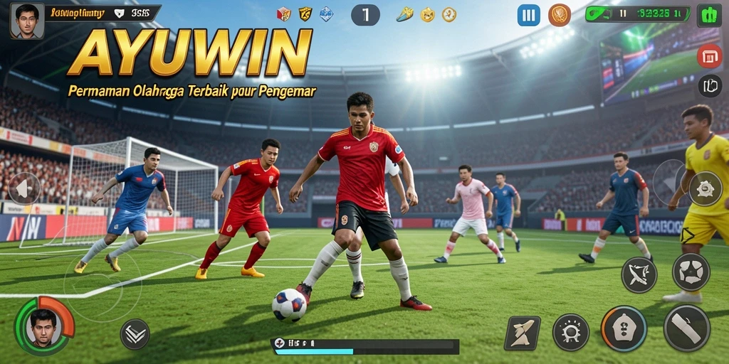 Tampilan gameplay AYUWIN yang mendebarkan dan interaktif.