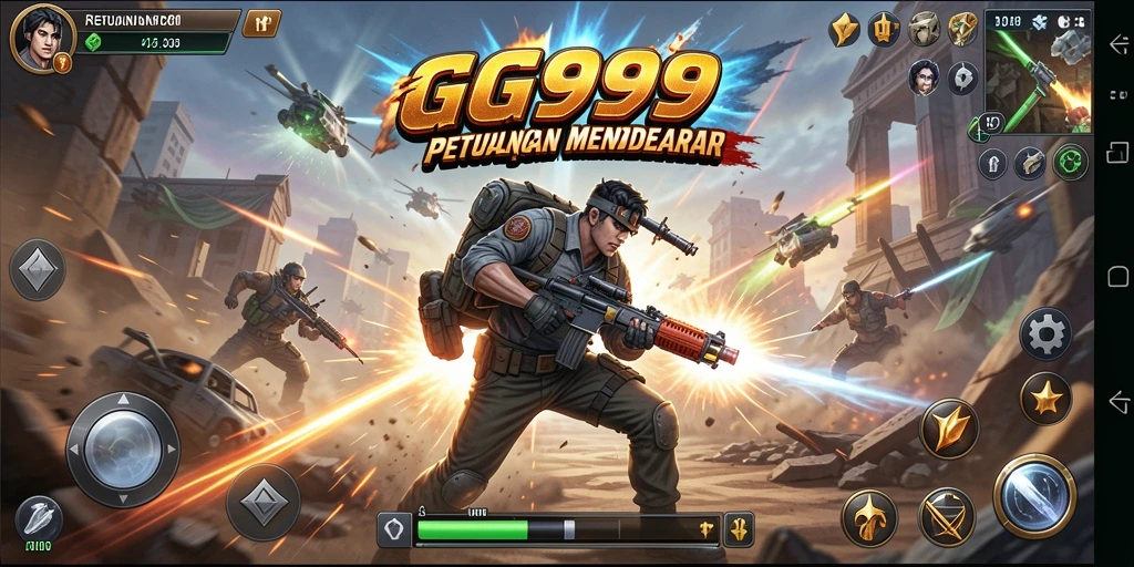 Tampilan gameplay GG999 yang seru dan penuh aksi.