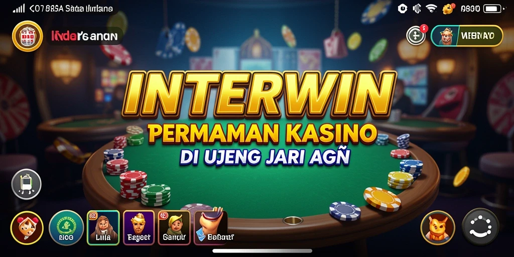Tangkapan layar INTERWIN menampilkan aksi seru permainan Kasino.