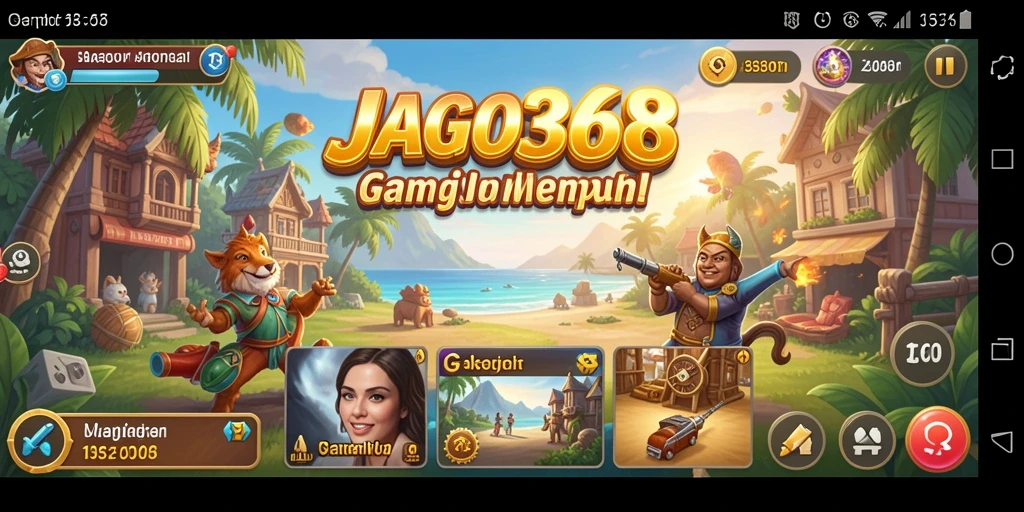 Screenshot menunjukkan momen seru saat bermain JAGO368 dengan teman.