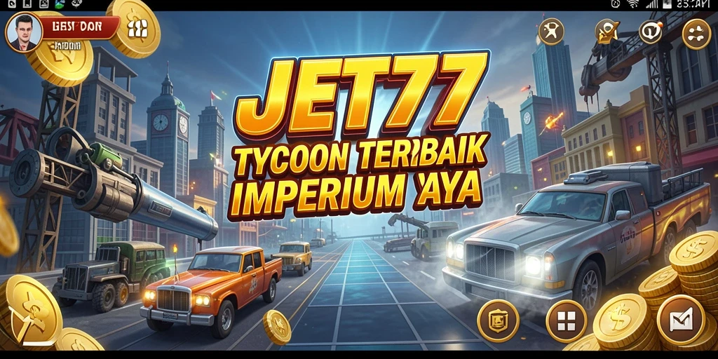 Tampilan gameplay JET77 yang menarik dan dinamis.