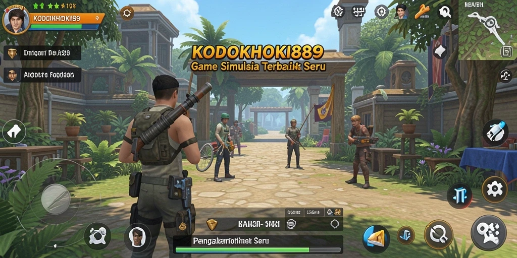 Screenshot menampilkan gameplay seru dari KODOKHOKI889 yang adiktif.