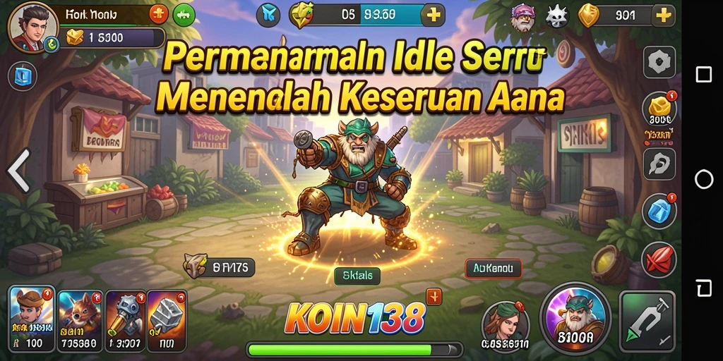 Tampilan gameplay KOIN138 yang menarik dan interaktif.