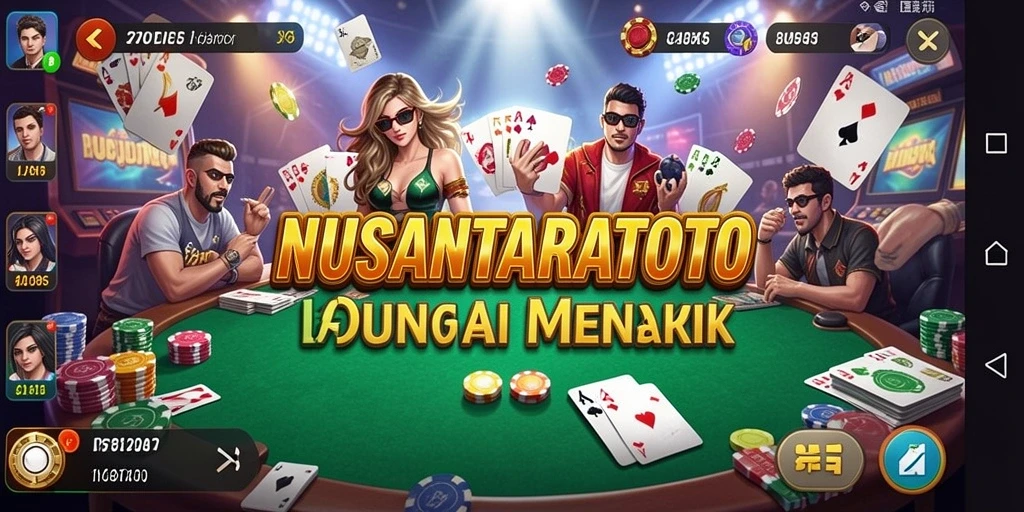 Screenshot gameplay NUSANTARATOTO menampilkan suasana taruhan yang seru.