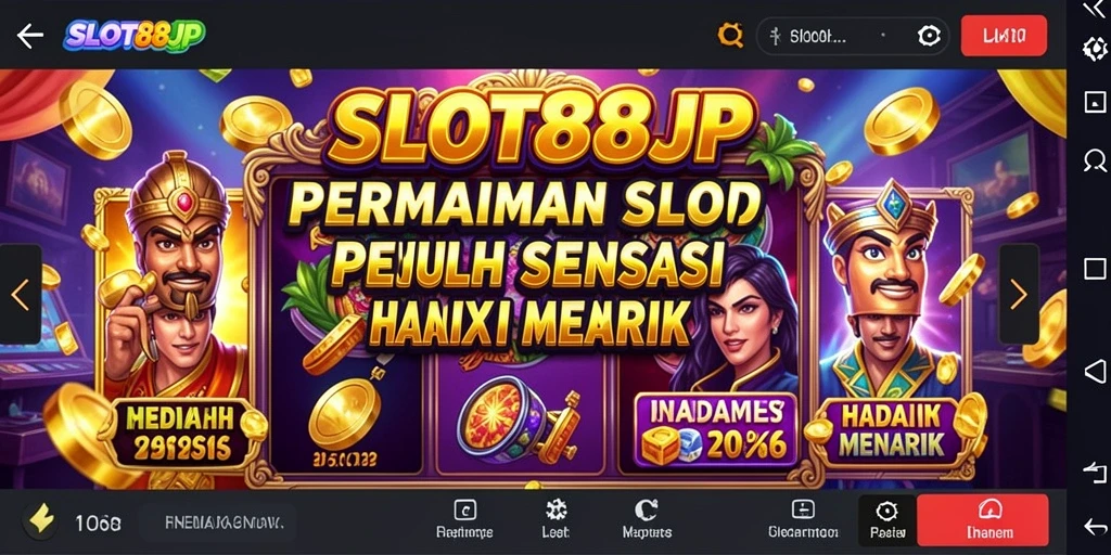Tampilan gameplay SLOT88JP yang memukau dan mendebarkan.